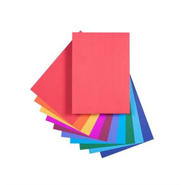 Picture of QUILL PAPER ASSORTED 80GSM A4 PACK 500