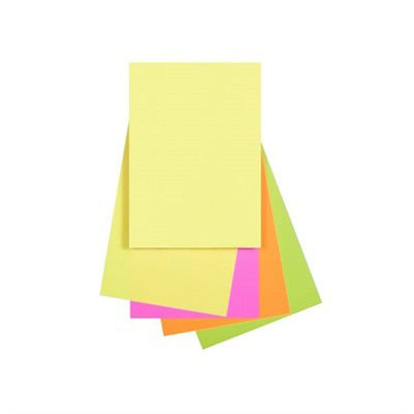 Picture of QUILL PAPER FLUORO ASSORTED 80GSM A4 PACK 500