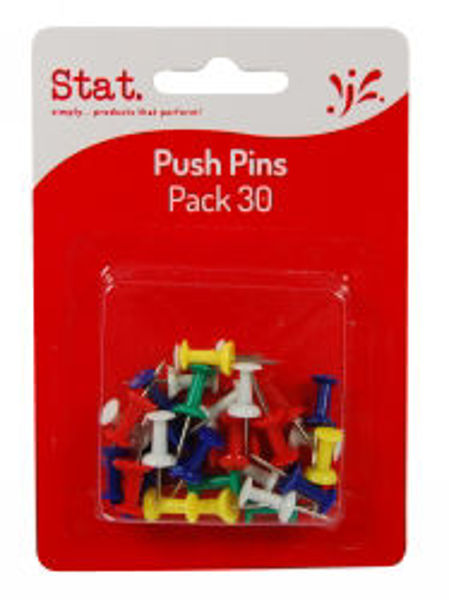 Picture of PUSH PINS STAT PK30