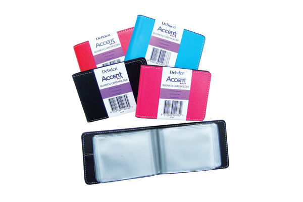 Picture of BUSINESS CARD HOLDER DEBDEN ACCENT BLU 2