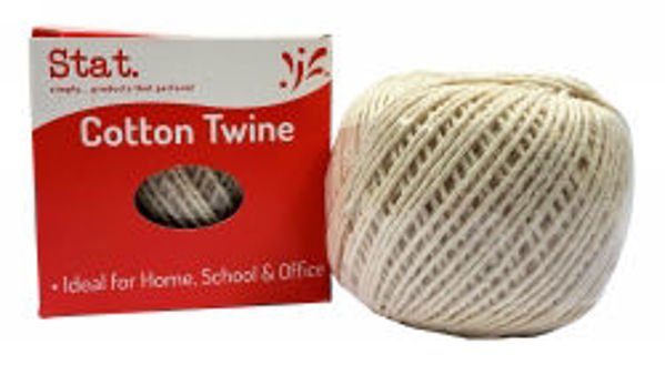 Picture of TWINE STAT COTTON WHITE 80M BX12