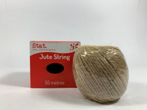 Picture of TWINE STAT ORIGINAL JUTE STRING 55M BX12