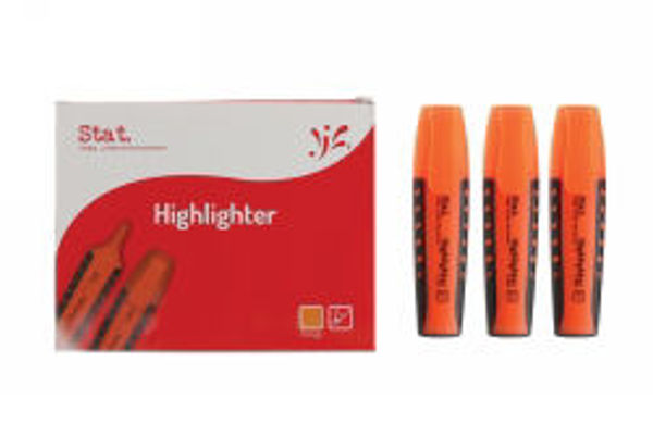 Picture of HIGHLIGHTER STAT ORANGE BOX 10