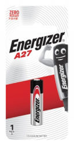 Picture of BATTERY ENERGIZER A27 CAR ALARM PK1