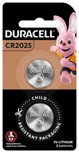 Picture of BATTERY DURACELL BUTTON CELL 2025 2PK