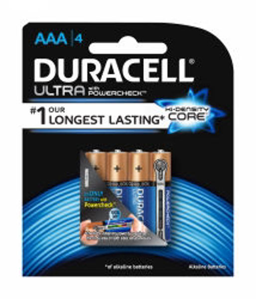Picture of BATTERY DURACELL ULTRA AAA 4PK