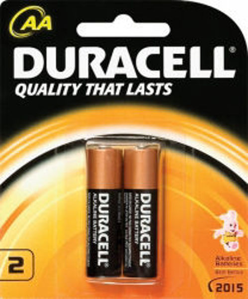 Picture of BATTERY DURACELL ALK AA 2PK