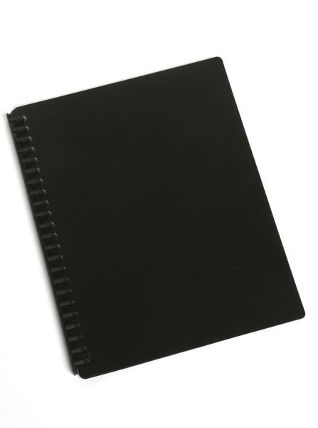 Picture of DISPLAY FOLDER GNS A4 REFILLABLE BLACK 20P