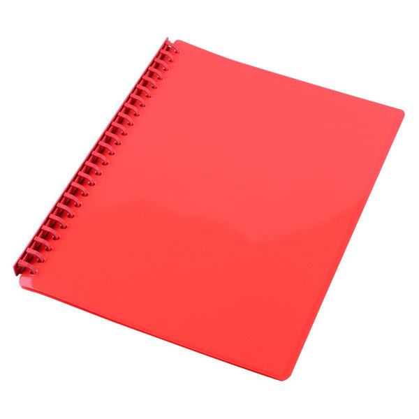Picture of DISPLAY FOLDER GNS A4 REFILLABLE GLOSS RED
