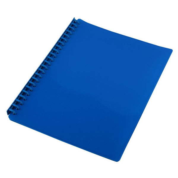 Picture of DISPLAY FOLDER GNS A4 REFILLABLE GLOSS BLU