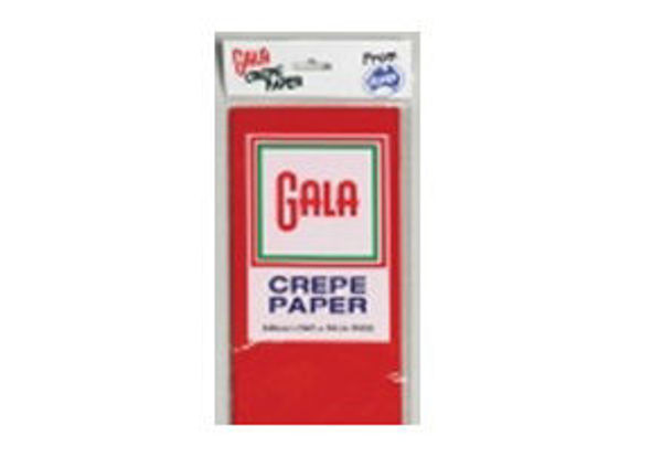 Picture of CREPE PAPER GALA 240X50CM NATIONAL RED