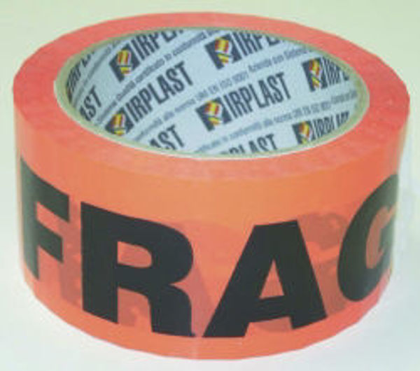 Picture of TAPE PKAGING FLURO ORG FRAGILE 48MMX66M