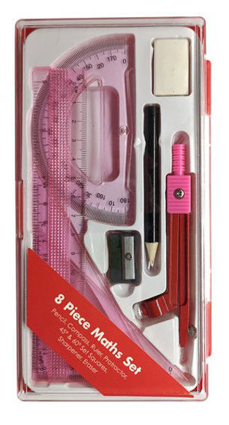 Picture of MATHS SET SOVEREIGN 10 PCE (STURDY PLAST