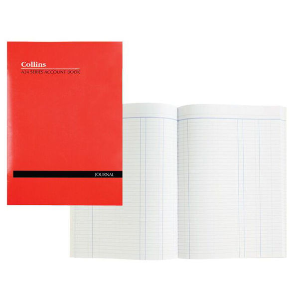 Picture of ACCOUNT BOOK COLLINS A24 JOURNAL