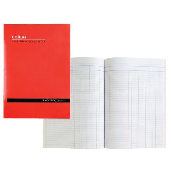 Picture of ACCOUNT BOOK COLLINS A24 4MC