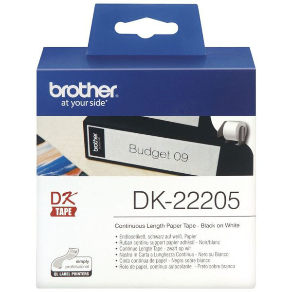 Picture of Brother DK22205 White Roll