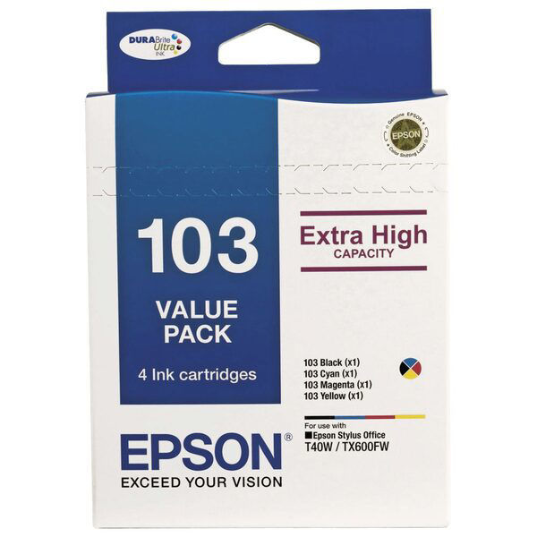 Picture of Epson 103 EHY Ink Value Pack