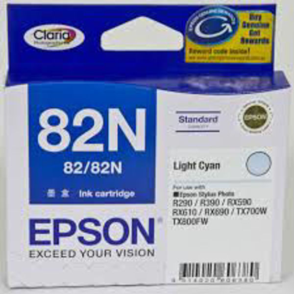 Picture of Epson (82N) Light Cyan Ink Cartridge