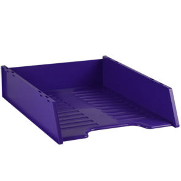 Picture of A4 MULTI FIT DOCUMENT TRAY GRAPE
