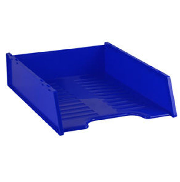 Picture of A4 MULTI FIT DOCUMENT TRAY ROYAL BLUE