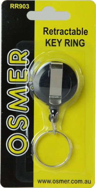 Picture of RETRACTABLE PLASTIC REEL WITH KEY RING