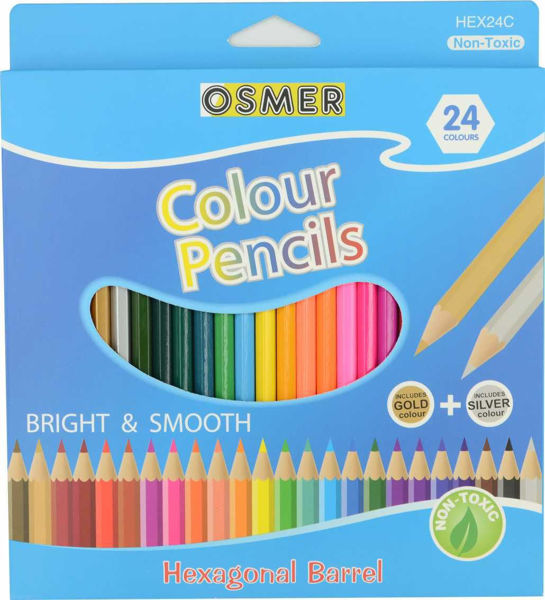 Picture of COLOUR PENCILS - 24 PACK