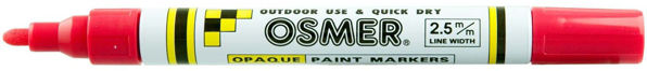 Picture of OSMER BROAD TIP PAINT MRK - RED