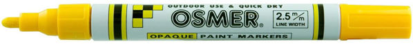 Picture of OSMER BROAD TIP PAINT MRK - YELLOW