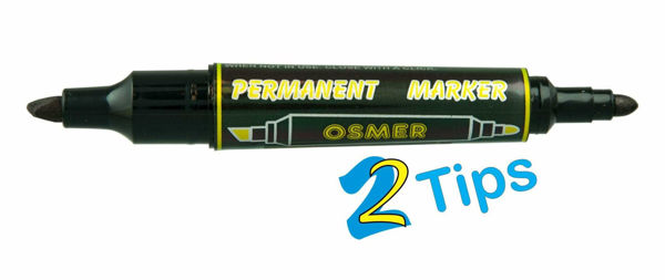 Picture of OSMER DOUBLE ENDED MRK - BLK