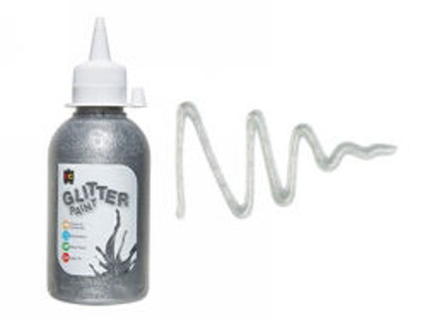 Picture of PAINT EC 250ML GLITTER SILVER
