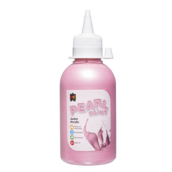 Picture of PAINT EC 250ML PEARL RAINBOW JUNIOR ACRYLIC PINK