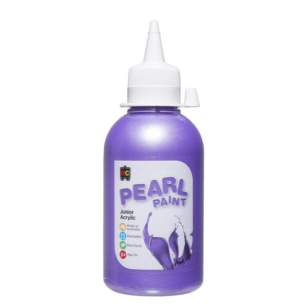 Picture of PAINT 250ML PEARL JUNIOR ACRYLIC VIOLET