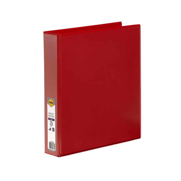 Picture of MARBIG C/VIEW INSERT BINDER A4 3D 38MM RED