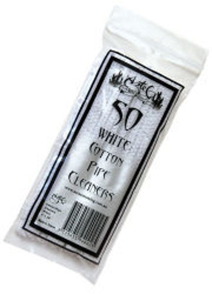 Picture of EC PIPE CLEANERS WHITE 50PK