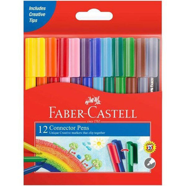 Picture of FABER-CASTELL CONNECTOR PENS WALLET 12