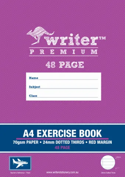 Picture of WRITER PREMIUM PLANE A4 48PG 24MM D1/3