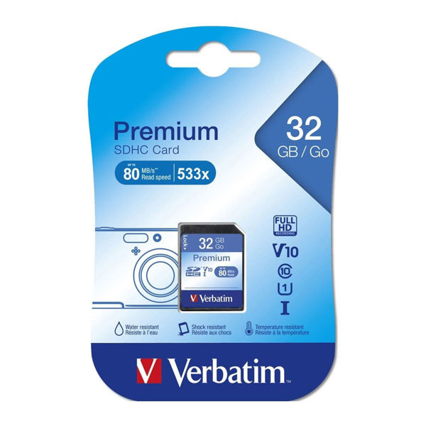 Picture of MEMORY CARD VERBATIM 32GB
