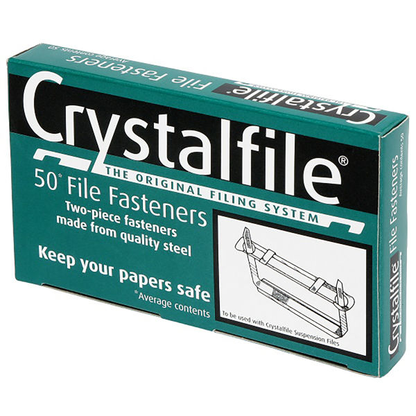 Picture of CRYSTALFILE FILE FASTENER 80MM 50 PACK
