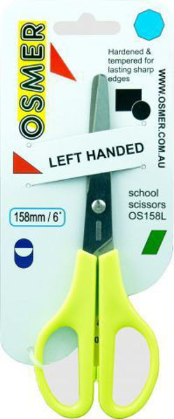 Picture of OSMER 158mm LEFT SCHOOL SCISSORS-OS158L