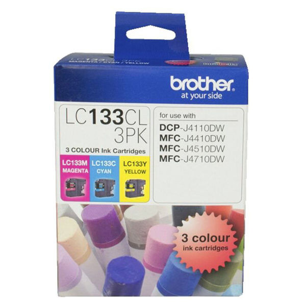 Picture of Brother LC133 CMY Colour Pack