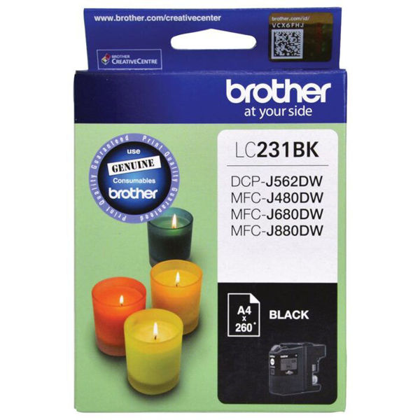 Picture of Brother LC231 Black Ink Cart