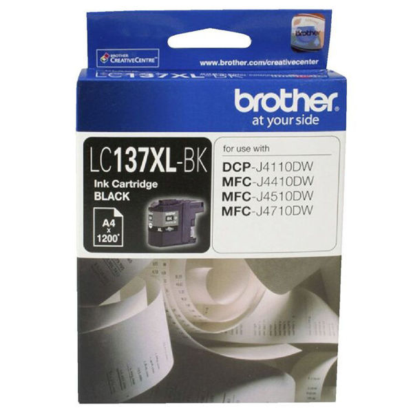 Picture of Brother LC137XL Black Ink Cart