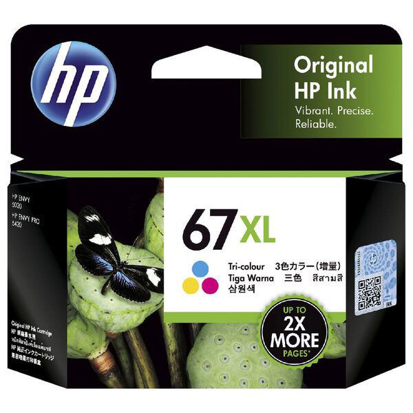 Picture of HP #67XL Tri Col Ink 3YM58AA