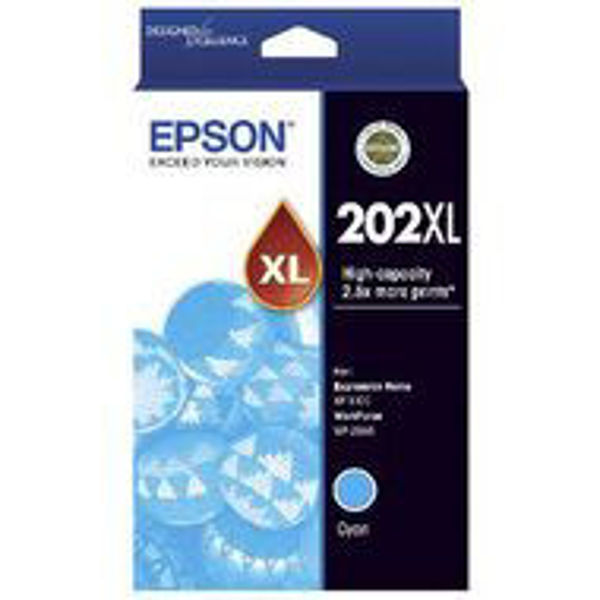Picture of Epson 202XL Cyan Ink Cart