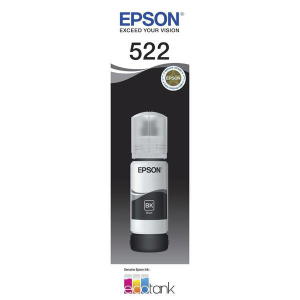 Picture of Epson T522 Blk EcoTank Bottle