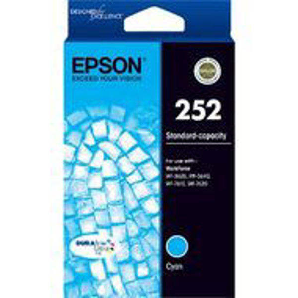 Picture of Epson 252 Cyan Ink Cartridge