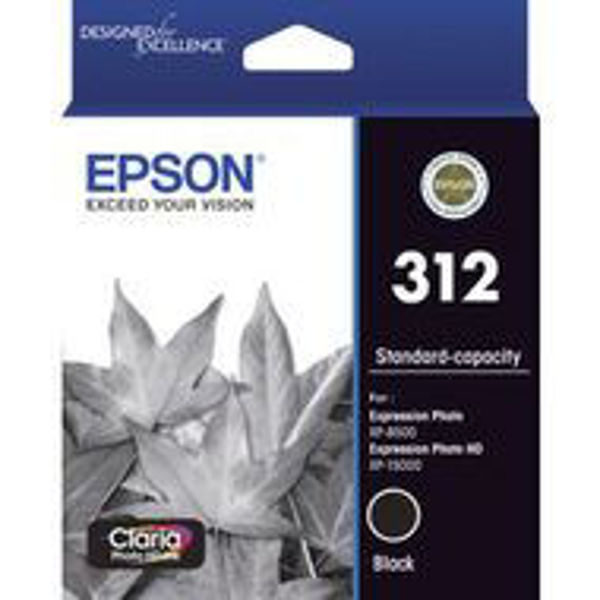 Picture of Epson 312 Black Ink Cart