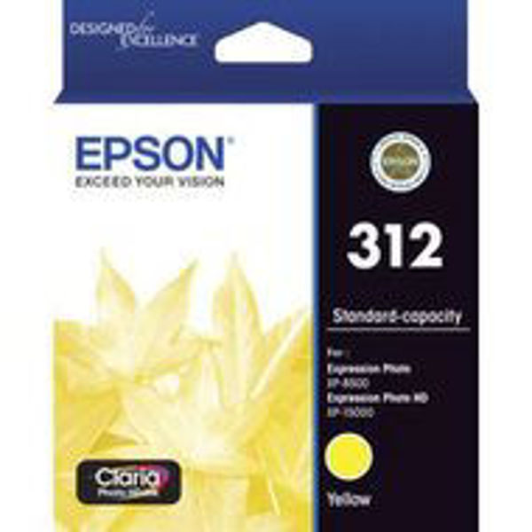 Picture of Epson 312 Yellow Ink Cart
