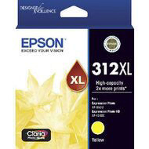 Picture of Epson 312XL Yellow Ink Cart