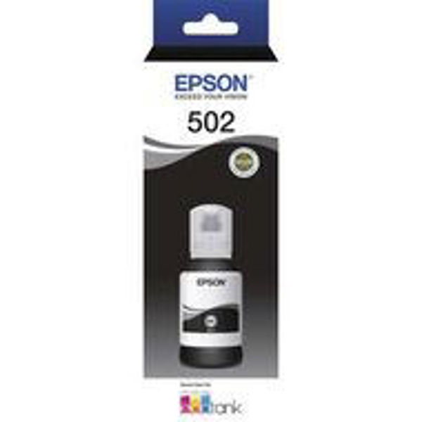 Picture of Epson T502 Blk EcoTank Bottle